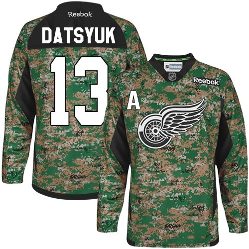 detroit red wings 13 jersey