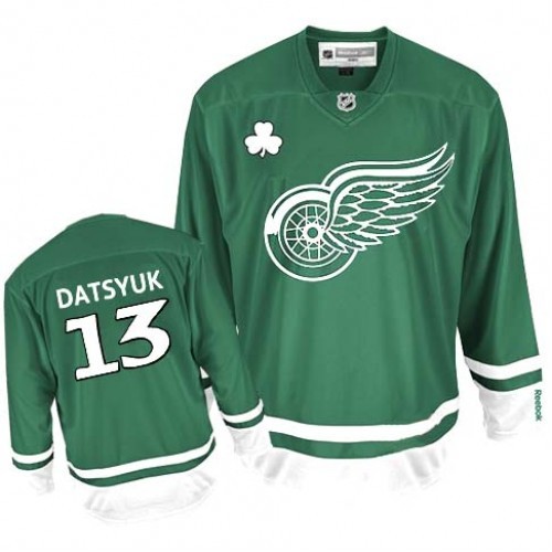 detroit red wings st patrick's day jersey