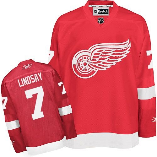 red wings jersey authentic