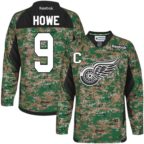 red wings 9 on jersey