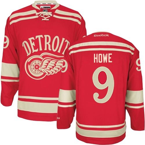 red wings 9 on jersey