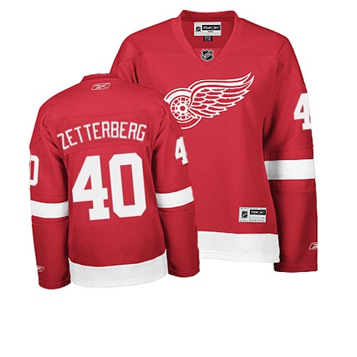 Henrik Zetterberg Red Women's Authentic 