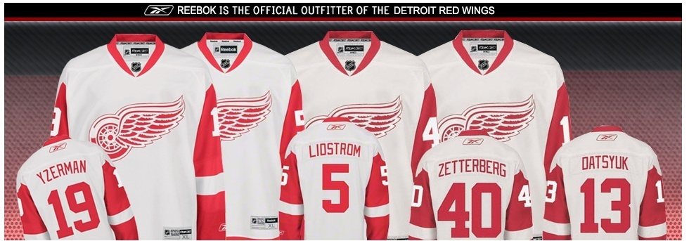 red wings jersey shop