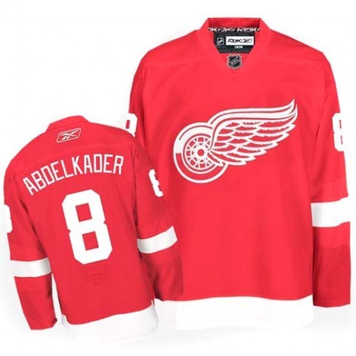Reebok Detroit Red Wings 8 Men's Justin Abdelkader Red Premier Home NHL Jersey Reebok Detroit Red Wings 8 Men's Justin Abdelkader Red Premier Home NHL Jersey