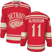 Reebok Detroit Red Wings 11 Men's Daniel Alfredsson Red Premier 2014 Winter Classic NHL Jersey