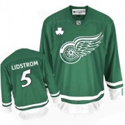 Reebok Detroit Red Wings 5 Youth Nicklas Lidstrom Green Authentic St Patty's Day NHL Jersey Reebok Detroit Red Wings 5 Youth Nicklas Lidstrom Green Authentic St Patty's Day NHL Jersey