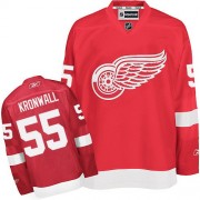 Reebok Detroit Red Wings 55 Men's Niklas Kronwall Red Authentic Home NHL Jersey