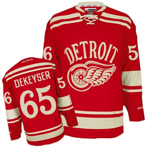 Reebok Detroit Red Wings 65 Men's Danny DeKeyser Red Premier 2014 Winter Classic NHL Jersey Reebok Detroit Red Wings 65 Men's Danny DeKeyser Red Premier 2014 Winter Classic NHL Jersey