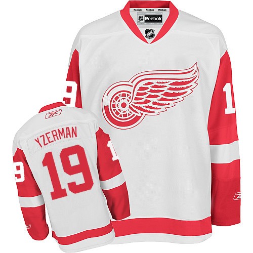Reebok Detroit Red Wings 19 Youth Steve Yzerman White Premier Away NHL Jersey Reebok Detroit Red Wings 19 Youth Steve Yzerman White Premier Away NHL Jersey