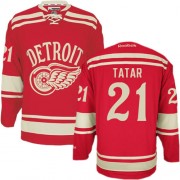 Reebok Detroit Red Wings 21 Men's Tomas Tatar Red Authentic 2014 Winter Classic NHL Jersey
