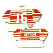 CCM Detroit Red Wings 16 Men's Vladimir Konstantinov White Authentic Throwback NHL Jersey