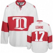Reebok Detroit Red Wings 17 Men's David Legwand White Authentic Third NHL Jersey